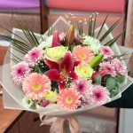 Pembe Lilyum Buketi
