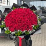 İTHAL 101 KIRMIZI GÜL BUKETİ