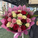 KARIŞIK RENK GÜL BUKETİ
